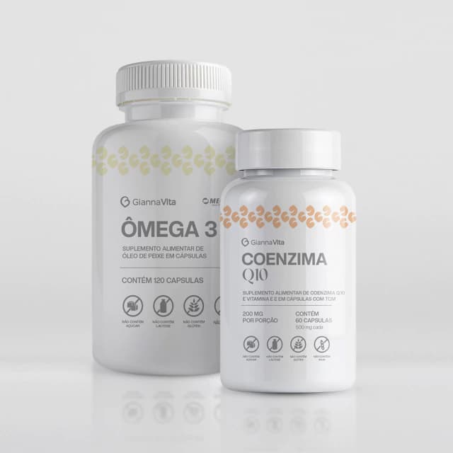 Coenzima Q10 + Ômega 3
